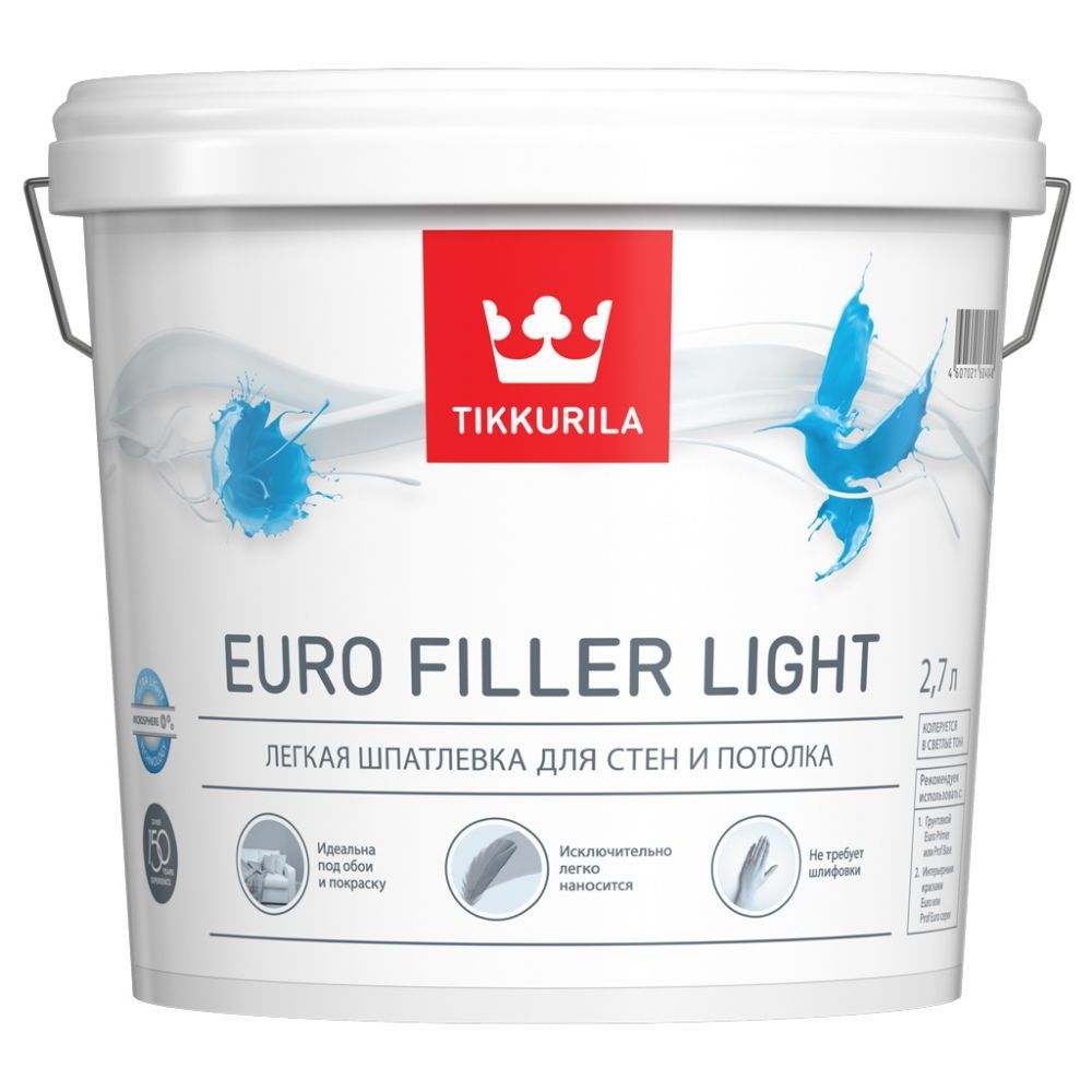 Шпатлевка легкая EURO FILLER LIGHT KTA (мат) в Нижнем Новгороде:  .