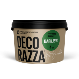 Фактурное покрытие BARILIEVO, 4 кг, — Decorazza для премиум / элитарная отделка, для фасада